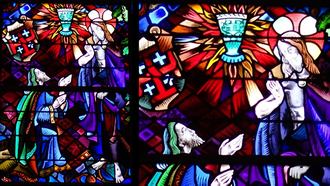 Graal, Vitrail, chevalerie spirituelle, Baglis TV