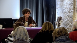 Françoise Bonardel évoquant Jung, à Vézelay, BAGLIS TV