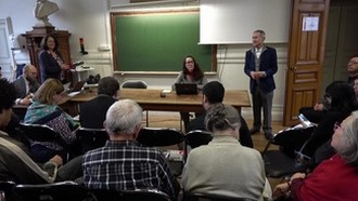 JOurnées Henry Corbin, Sorbonne, Salle Gaston Paris, Kahina Bahloul