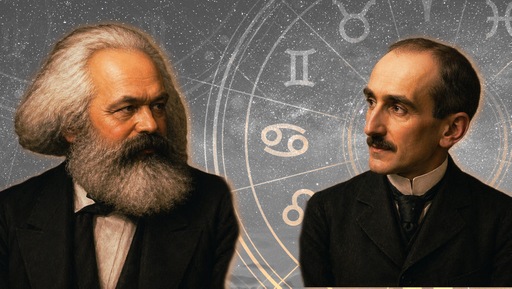 La vie de l'âme et l’élan vital à l'épreuve du matérialisme : Henri Bergson et Karl Marx, lus à travers les astres