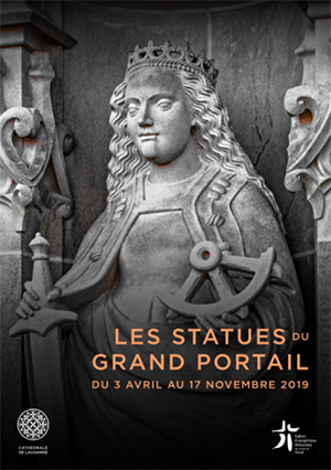Les statues du grand portail de la cathédrale de Lausanne 