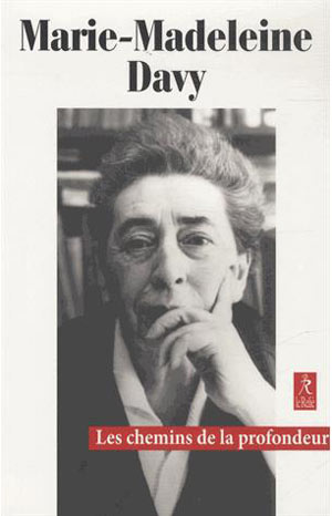 Les chemins de la profondeur de Marie-Madeleine Davy