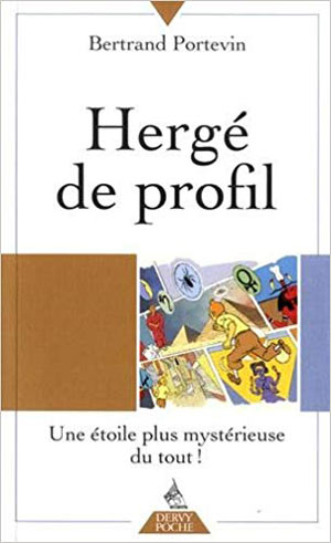 Hergé de profil de Bertrand Portevin  