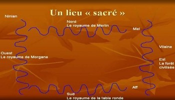 Géographie sacrée de la forêt de Brocéliande